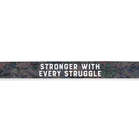 Stronger With Every Struggle - Lanyard