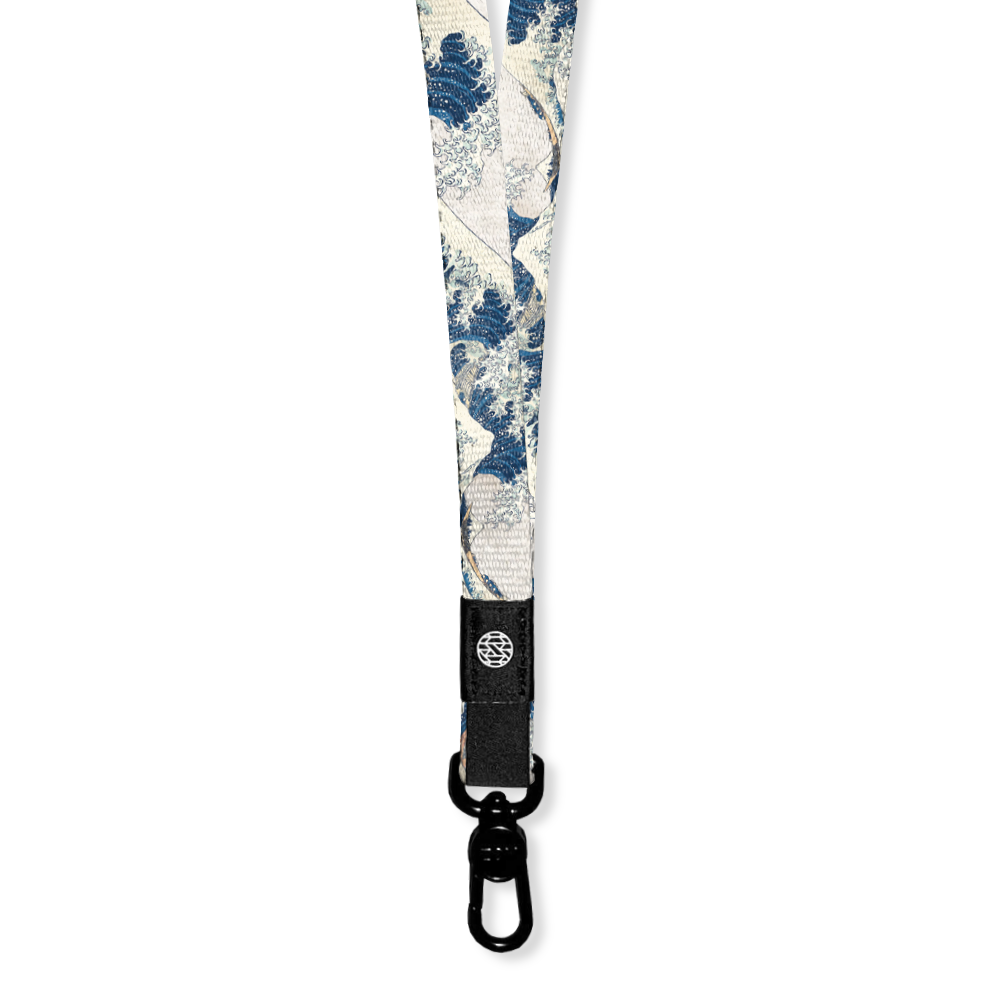The Great Wave - Lanyard