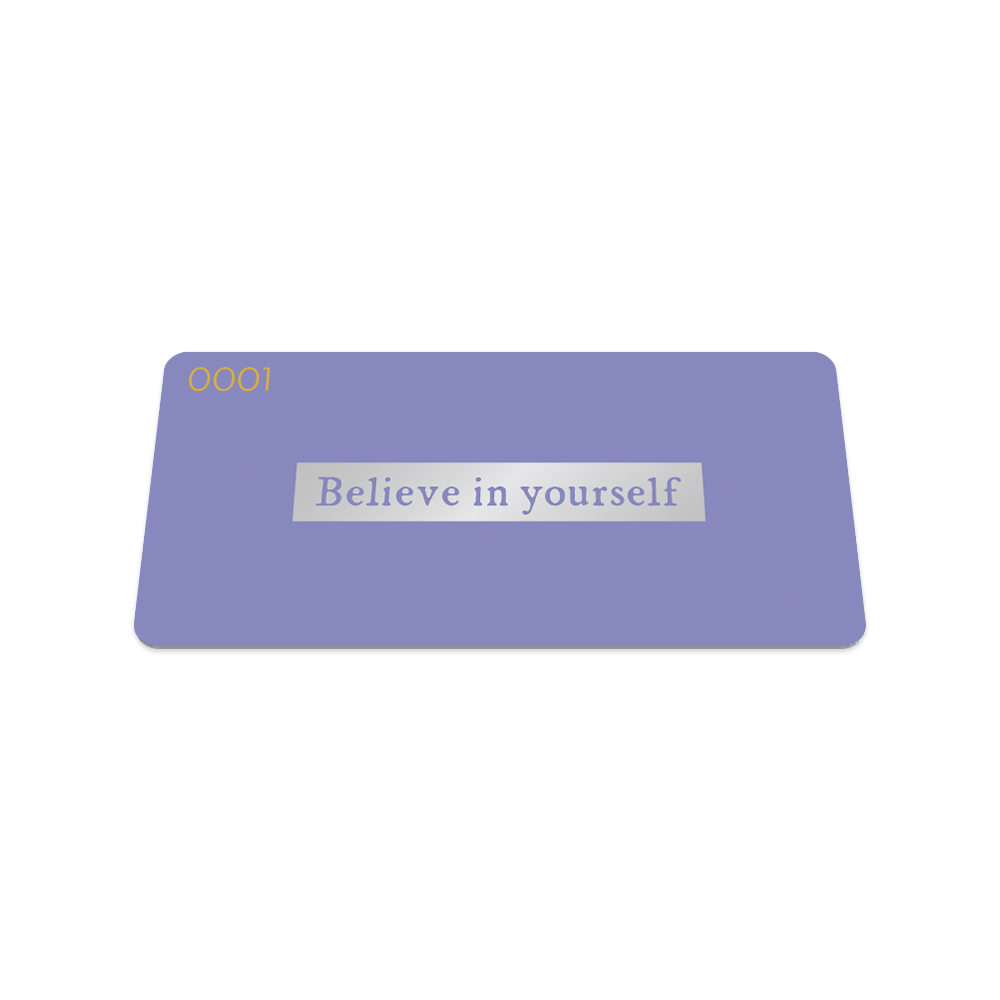 Believe in Yourself Metlet