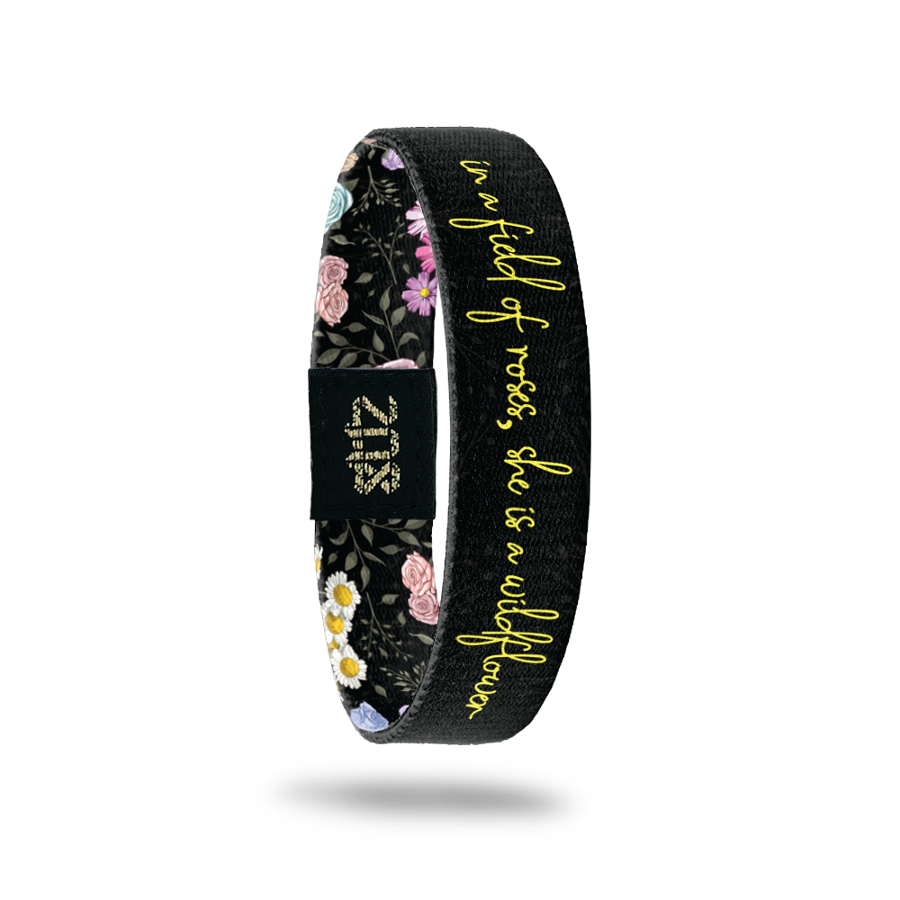 In a Field of Roses Wristband