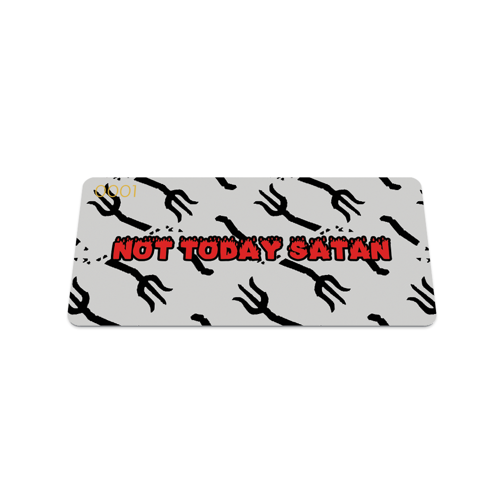 Not Today Satan-Sold Out - Singles-ZOX - This item is sold out and will not be restocked.