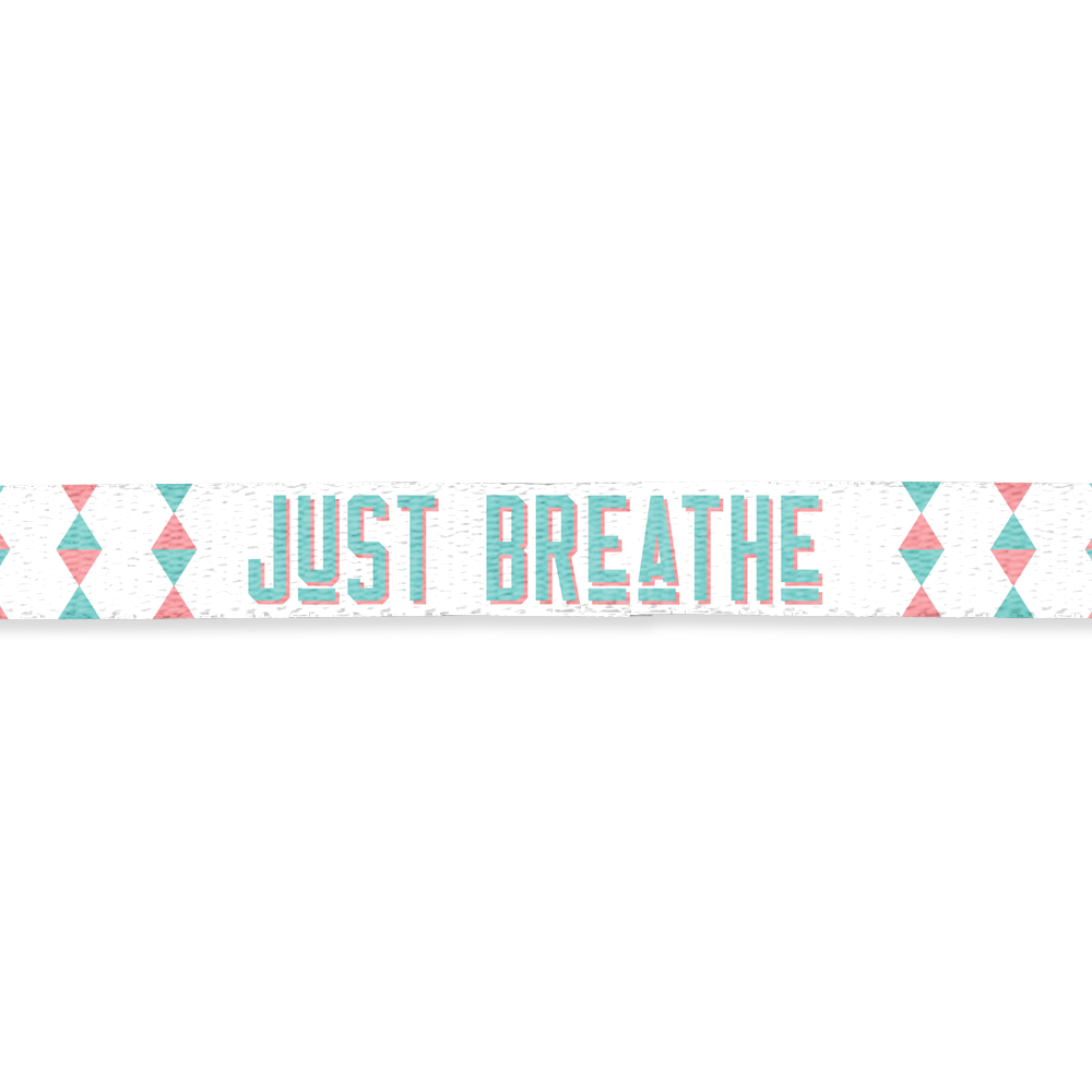 Just Breathe - Lanyard