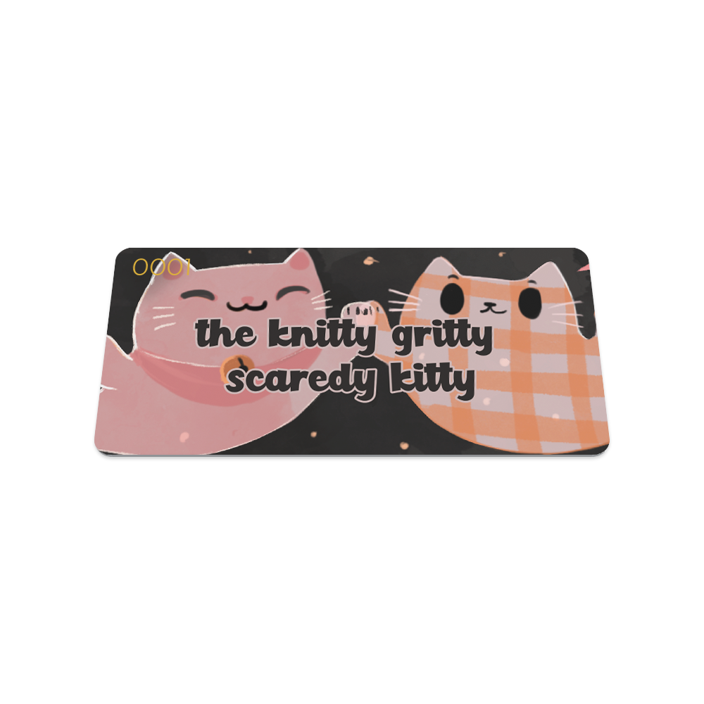 Knitty Gritty Scaredy Kitty-Sold Out-ZOX - This item is sold out and will not be restocked.