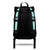 Product image show the back of an Imperial backpack with  two should straps showing with interchangeable straps. The tension strap the item that is for sale on this page and is called Seafoam Green and is a solid light green with blue hues color