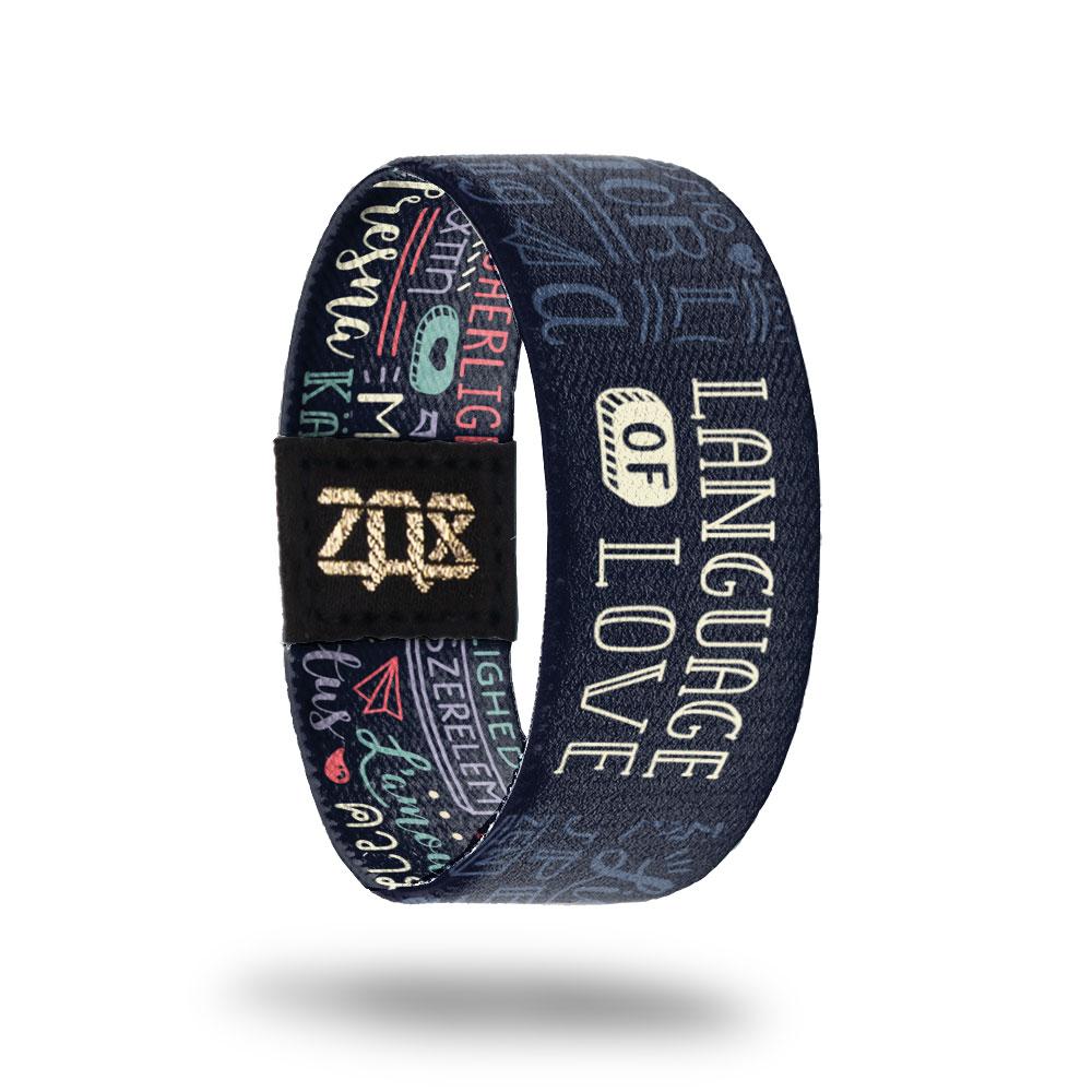 Language of Love-Sold Out-ZOX - This item is sold out and will not be restocked.