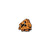 Enamel pin photo of 2020 - Day 14 - Debatable Bob: orange square shaped monster